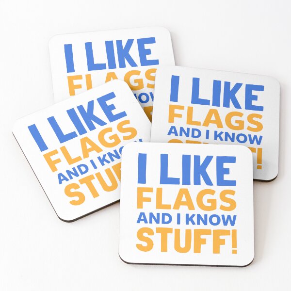 Item preview, I Like Flags And I Know Stuff - Funny Vexillologist designed and sold by T-shirt For You.