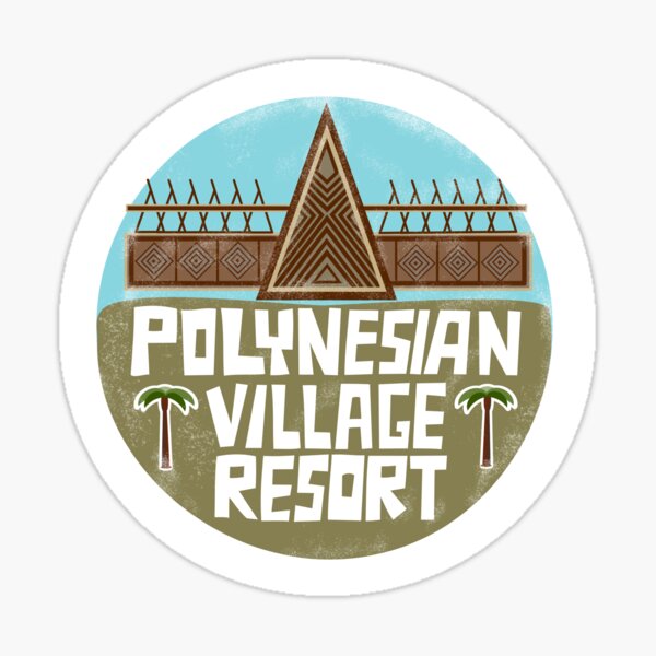 Polynesian Resort Sticker