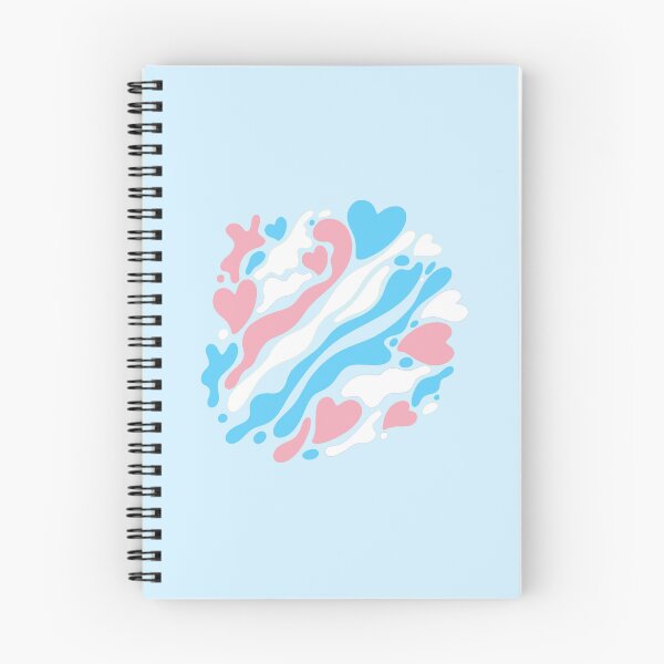 Item preview, Subtle Trans Pride Swirls designed and sold by everything4eva.