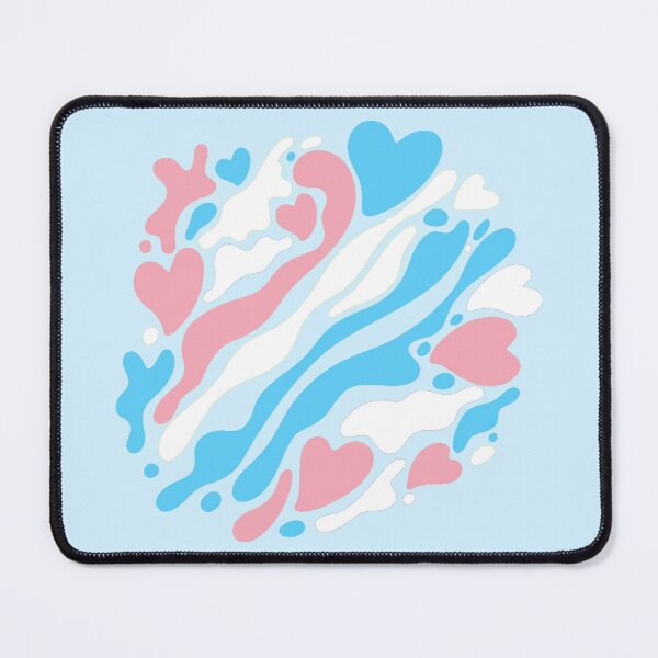 Item preview, Subtle Trans Pride Swirls designed and sold by everything4eva.