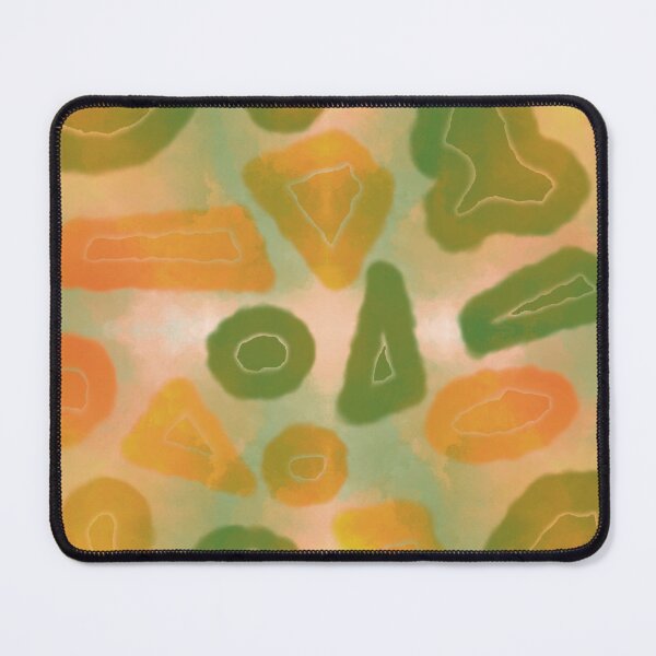 Item preview, Random shapes neon abstract fluid seamless pattern designed and sold by chuckletuckle.