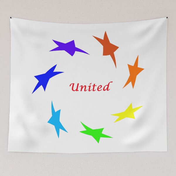 Item preview, United in Rainbow Colours designed and sold by jwwallace.