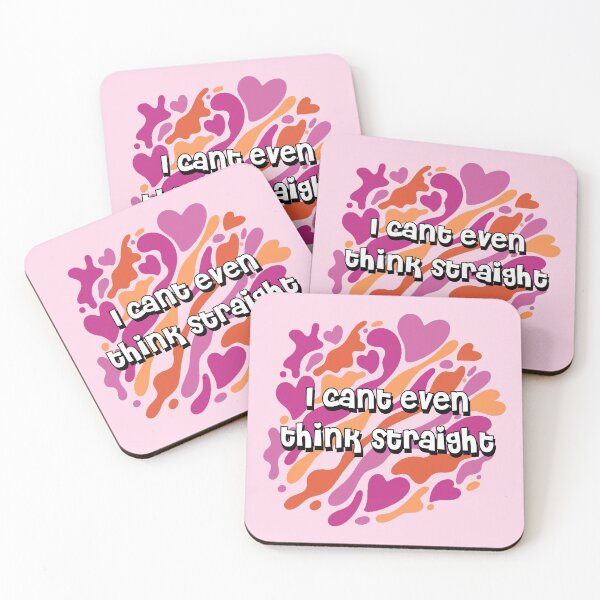 Item preview, I Cant Even Think Straight Lesbian Pride designed and sold by everything4eva.