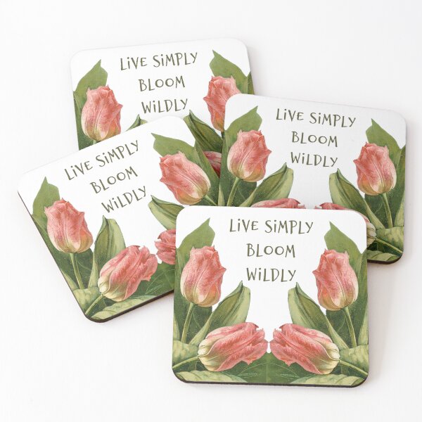 Item preview, Live Simply, Bloom Wildly! Gardener Gift designed and sold by SSustainable.
