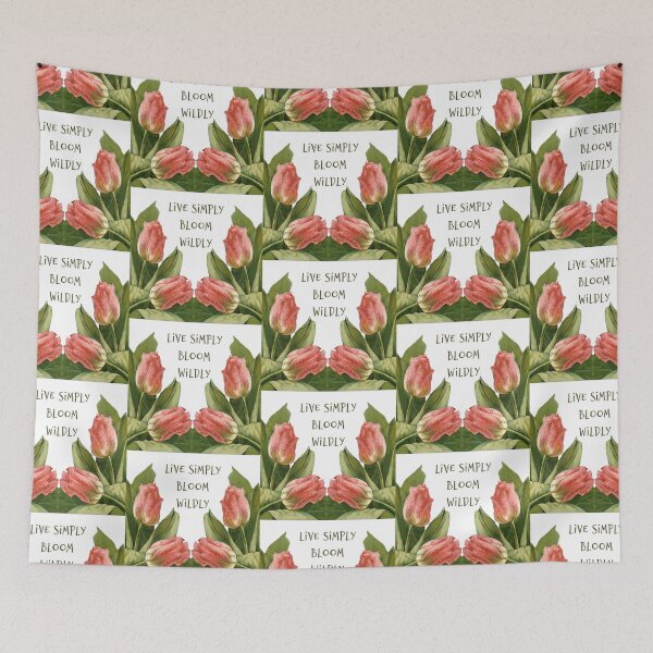 Item preview, Live Simply, Bloom Wildly! Gardener Gift designed and sold by SSustainable.