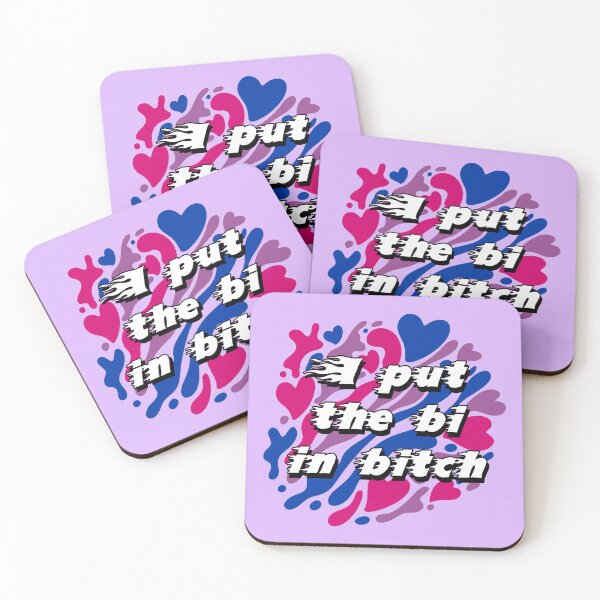 Item preview, I Put The Bi In Bitch Bi Pride designed and sold by everything4eva.