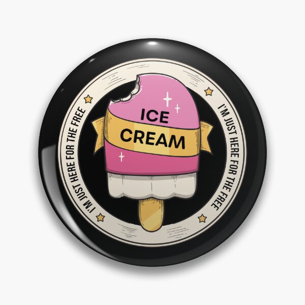 Item preview, I'm Just Here For The Free Ice Cream, Funny Family Cruise Food Design designed and sold by PrintOfi.