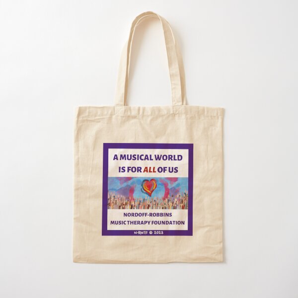 MUSICAL WORLD  Cotton Tote Bag