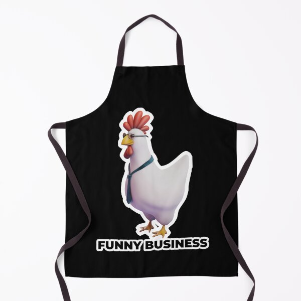 Item preview, Funny Business Chicken 3D Illustration designed and sold by Gravedrinker.