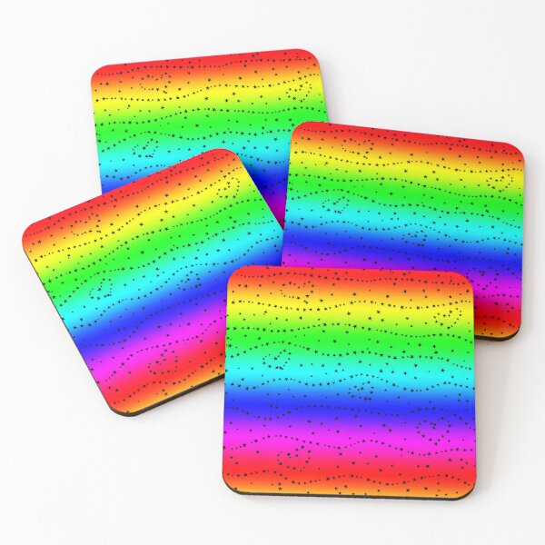Item preview, Rainbow and stars pattern  designed and sold by AlinaSCorner.