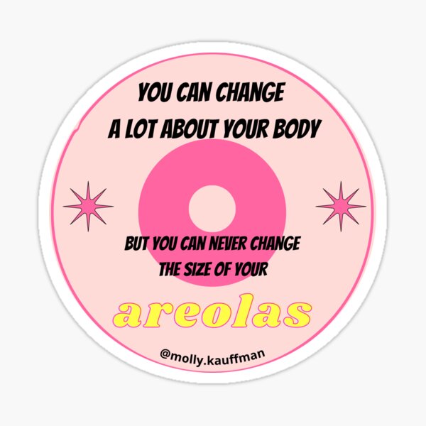 Areola Joke! Sticker