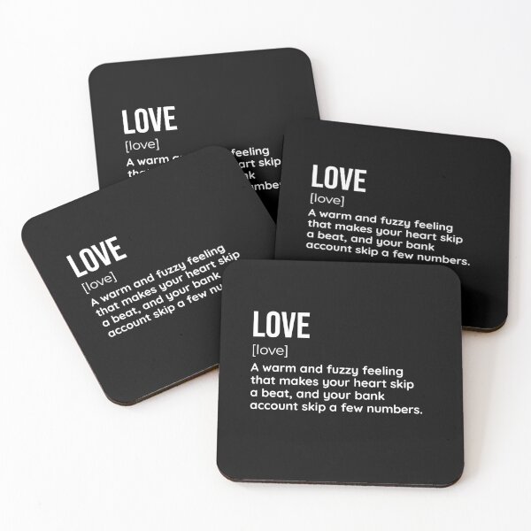 Item preview, Funny Definition of Love - A Warm and Fuzzy Feeling designed and sold by SimpliText.