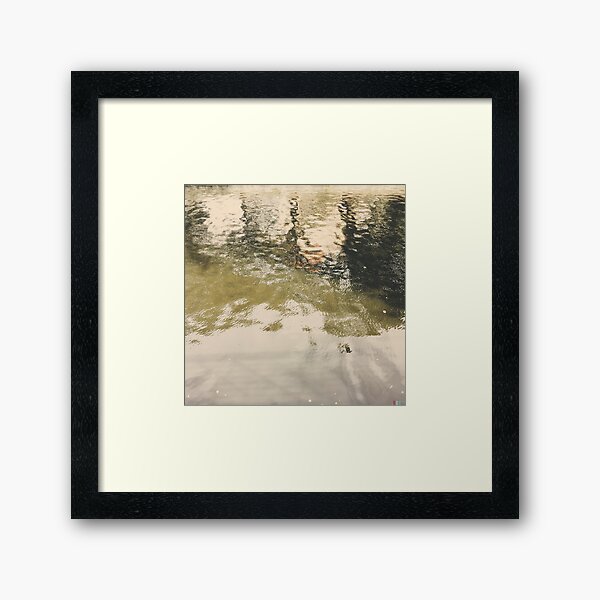 The lake Framed Art Print