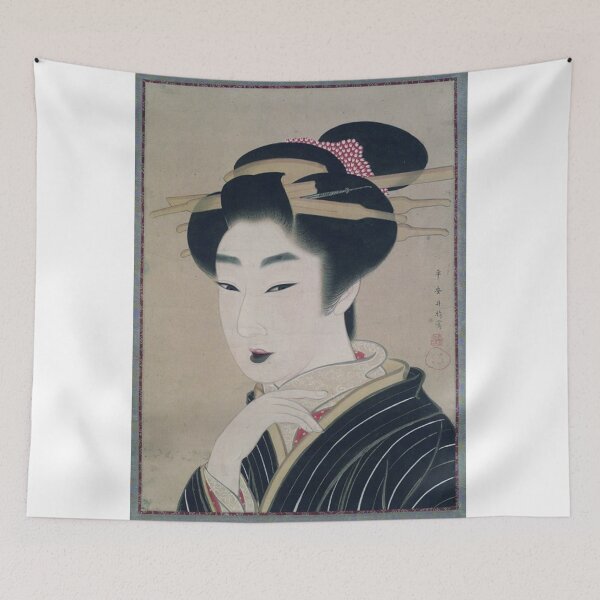 Item preview, Ukiyoe depicting a Gion geisha  designed and sold by BestPaintings.