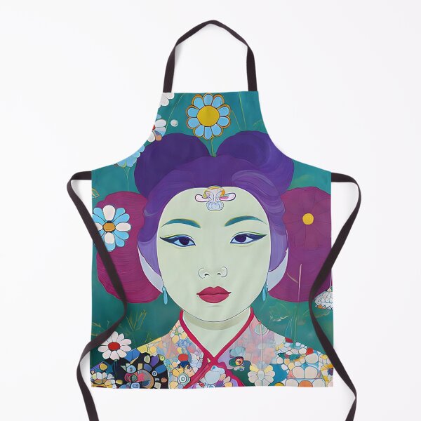 Item preview, Pop Art Paradise with a Japanese Princess designed and sold by ElLocoMus.