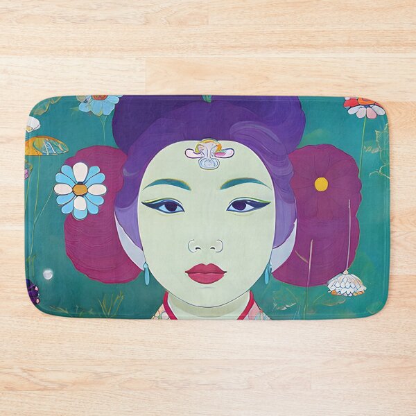 Item preview, Pop Art Paradise with a Japanese Princess designed and sold by ElLocoMus.