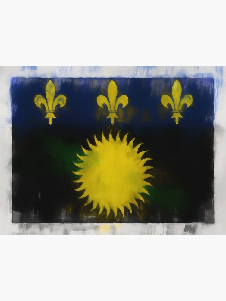 Guadeloupe Flag Reworked No. 66, Series 1 by 8th-and-f