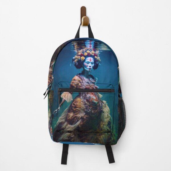 Item preview, Geisha zombie underwater in a Louis XIV style dress designed and sold by MartianBunnyH.
