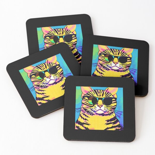 Item preview, Cool Cat With Shades designed and sold by PetSafari.