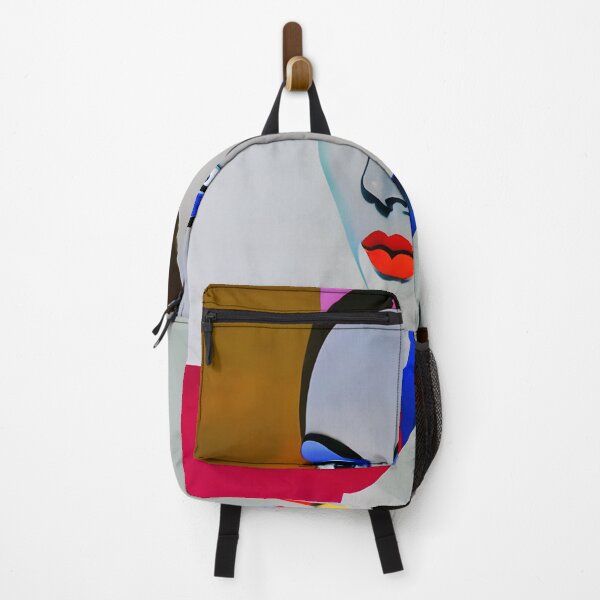 Item preview, Red Lips, Blue Hues, and Geometric Grooves designed and sold by ElLocoMus.