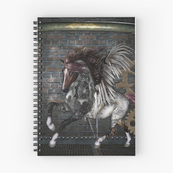 Item preview, Steampunk, awesome steampunk horse with wings designed and sold by nicky2342.