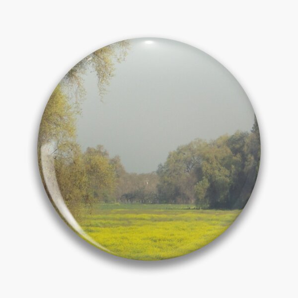 Item preview, FLORA #35 - Fields of Yellow Mustard Plants Framed by Trees designed and sold by DEL-Productions.