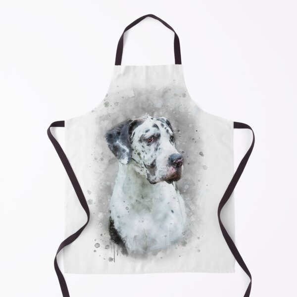 Item preview, Great Dane watercolor designed and sold by PetsArt.