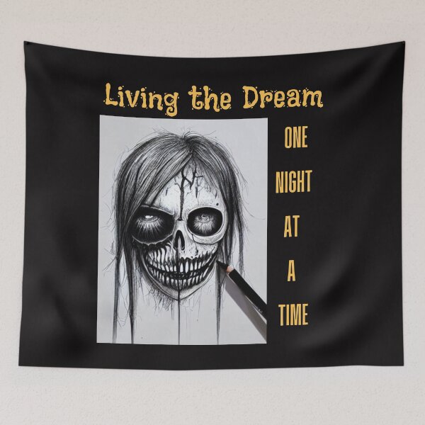 Item preview,  Living the Dream one nightmare at a time designed and sold by leshewle.
