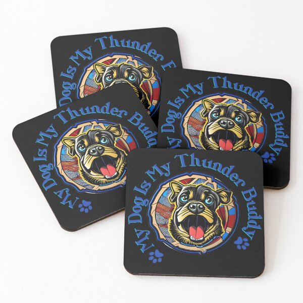 Item preview, My Dog Is My Thunder Buddy designed and sold by kubix81.