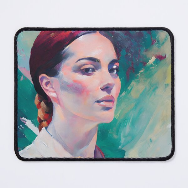 Item preview, Enchanted Gaze: A Pastel Portrait designed and sold by ElLocoMus.