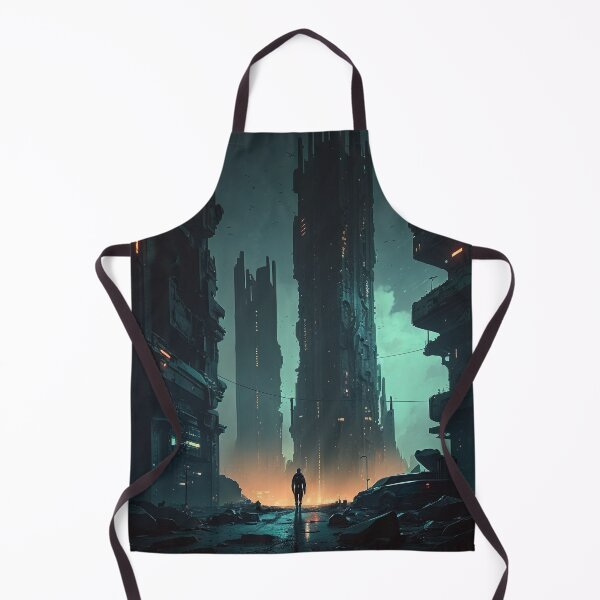 Item preview, Dark Futuristic City designed and sold by scollum.