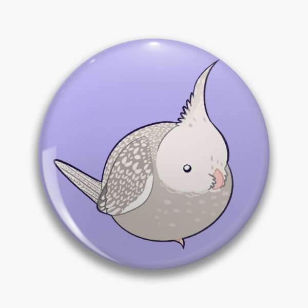 Item preview, Cinnamon White Face Pearl Cockatiel Borb designed and sold by FindingMindely.