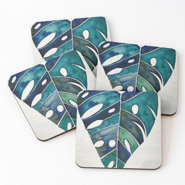 Item preview, Monstera Deep Water  Collection  designed and sold by Ivy Uttaro.