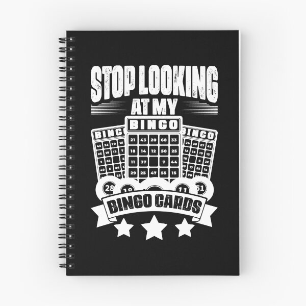 Item preview, Funny Stop Looking At My Bingo Cards Bingo Fans Bingo Player designed and sold by Nessshirts.