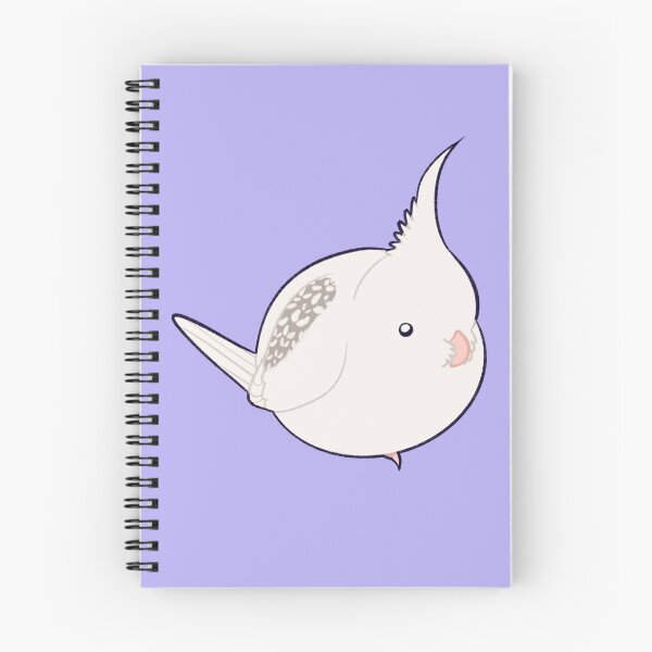 Aperçu de l'œuvre Cockatiel Borb à face blanche à la cannelle lourde créée et vendue par FindingMindely.