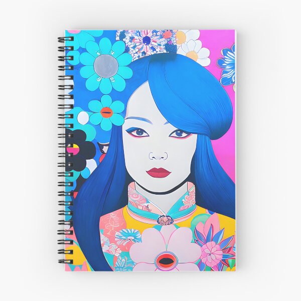 Item preview, The Blue-Haired Garden Goddess designed and sold by ElLocoMus.