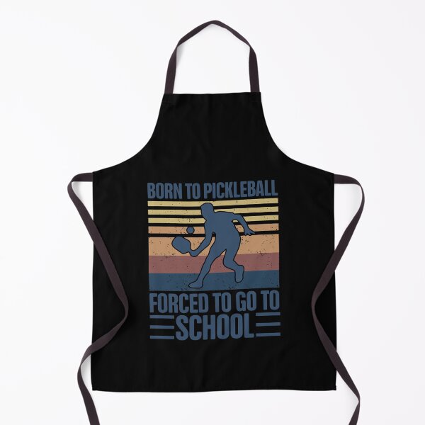 Item preview, Born To Pickleball Forced To Go To School Funny Sports designed and sold by GravitiTees.