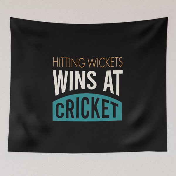Item preview, Cricket Hitting Wickets Wins at Cricket designed and sold by whyitsme.