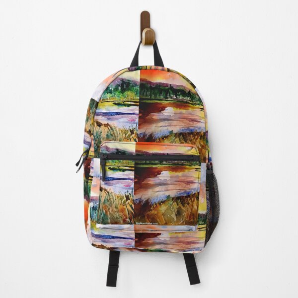 Item preview, Big Bear Lake Sunset Watercolor designed and sold by signaturelaurel.