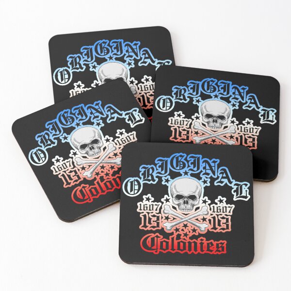 Item preview, Original 13 Colonies RWB designed and sold by The Tinfoil Mafia .