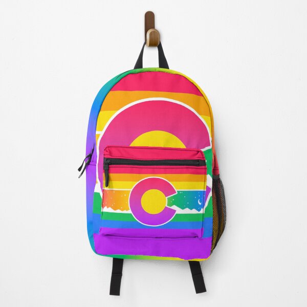 Item preview, Colorado Gay Pride Flag Rainbow Denver Parade PrideFest designed and sold by flannmoriath.