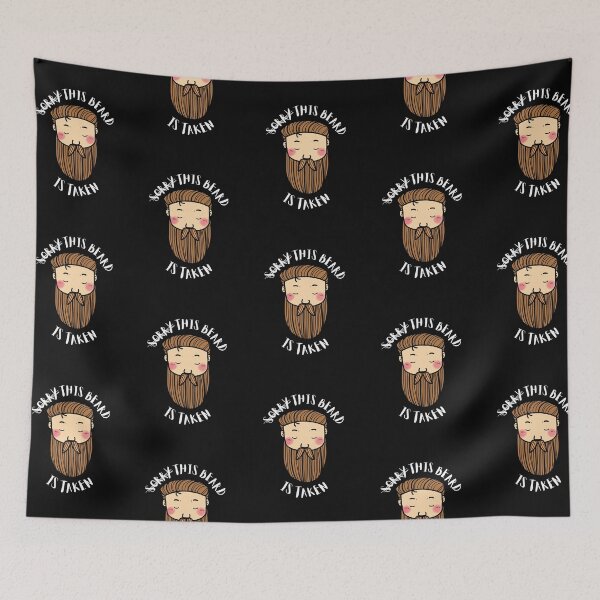 Item preview, SORRY THIS BEARD IS TAKEN, FUNNY VALENTINES DAY designed and sold by DanaMire.