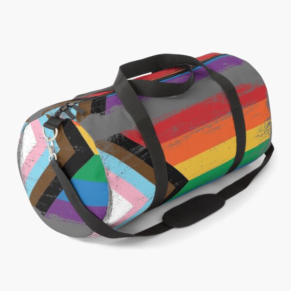 Item preview, LGBTQ - Progress Pride Flag - Vintage Paint - Gay Transgender Queer designed and sold by UBUCO.