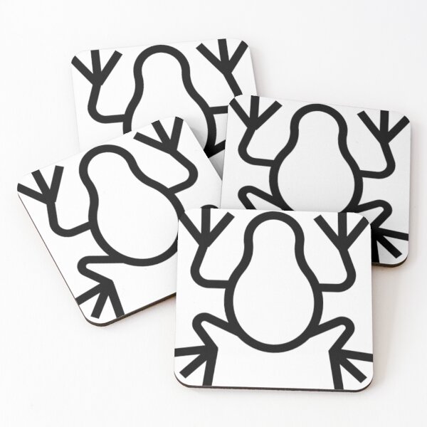 Item preview, Boxed Frog simple design designed and sold by TriForceDesign.