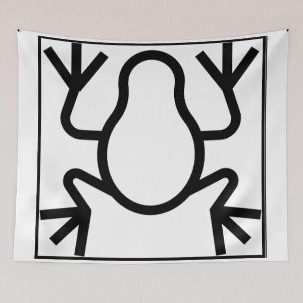 Item preview, Boxed Frog simple design designed and sold by TriForceDesign.