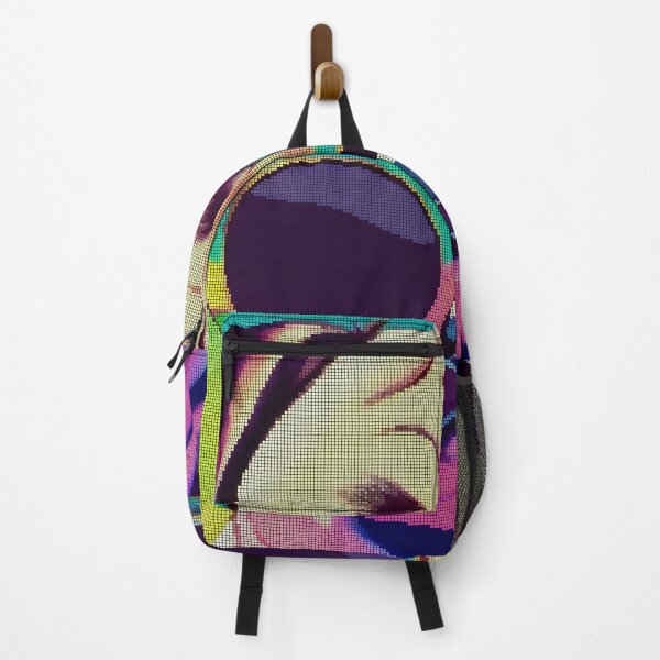 Item preview, Neon Colorful Abstract Pug 8-bit Pixel Art designed and sold by PixelDripped.