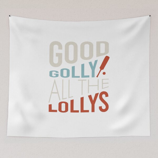 Item preview, Funny Cricket Good Golly all The Lollys designed and sold by whyitsme.