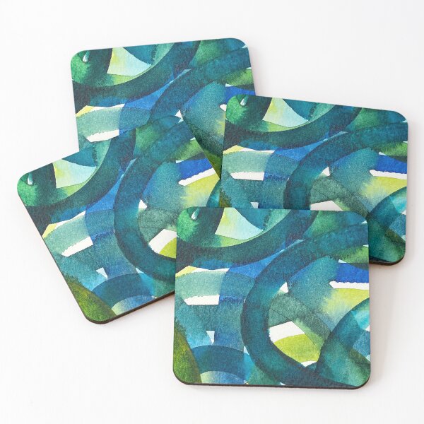 Item preview, Abstract Watercolour Swirls Collection designed and sold by Ivy Uttaro.