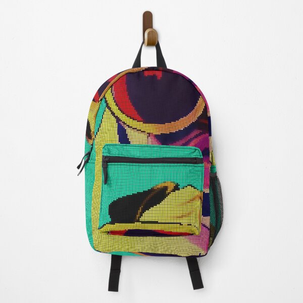 Item preview, Neon Colorful Abstract Pug 8-bit Pixel Art designed and sold by PixelDripped.