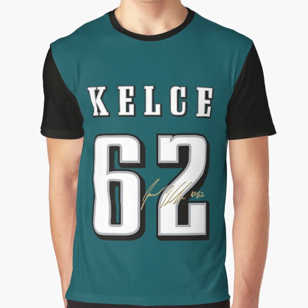 NWT Men’s Nike Jason Kelce Black Kelly Green Jersey Large XXL Eagles